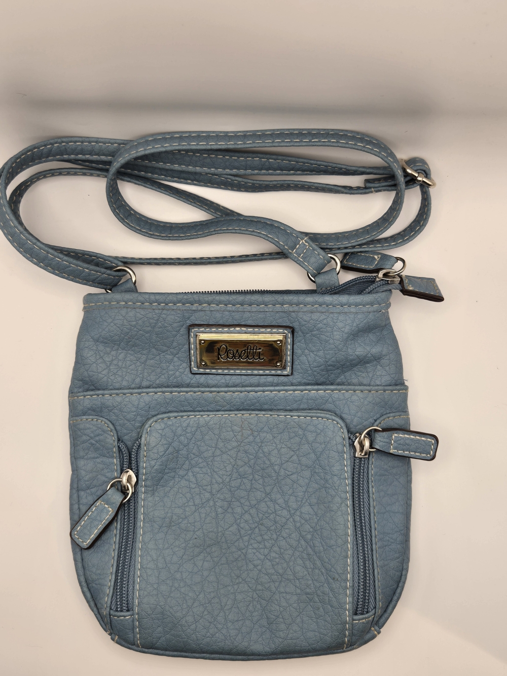Rosetti Light Blue Crossbody Bag